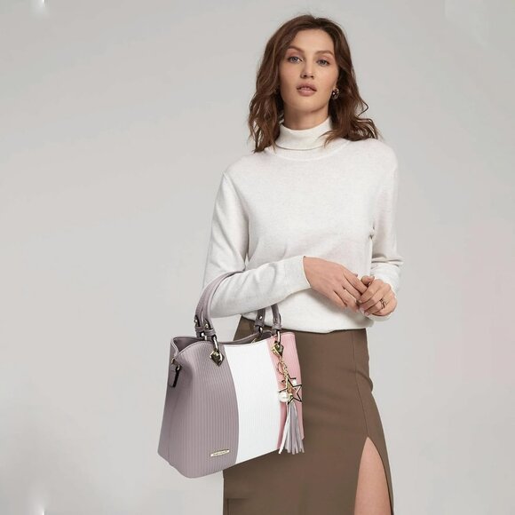 Chic Women's Satchel Bag with Versatile Design - Perfect for Any Occasion - Picture 7 of 8